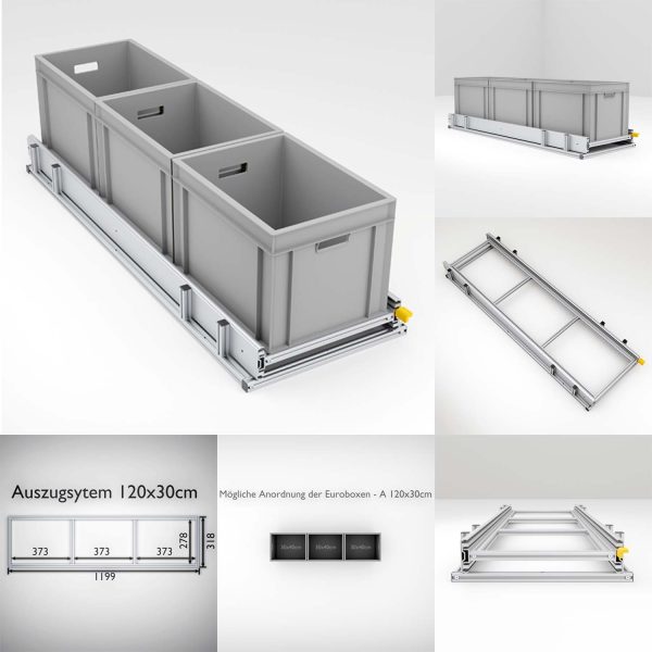 Auszug mit 220kg Belastung