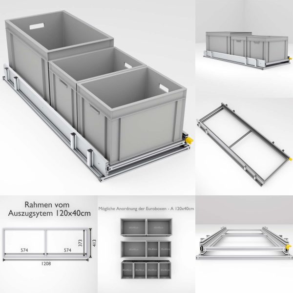 Auszug mit 220kg Belastung