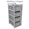 Auszugsystem mit 4 Etagen für den Ausbau