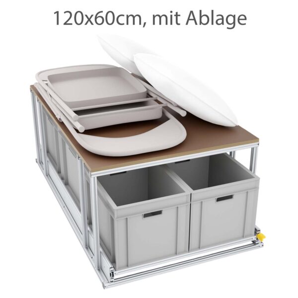 Auszüge für Camperausbau, Heckgarage