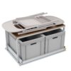 Heckauszug mit Arretierung Euroboxen
