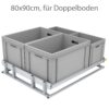 Heckauszug Länge 80cm, Doppelboden – Bild 9