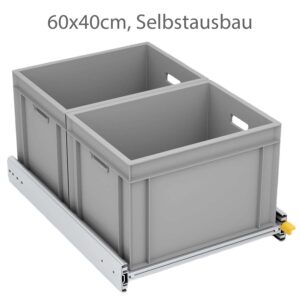 Stauraumauszug für kleine Heckgarage