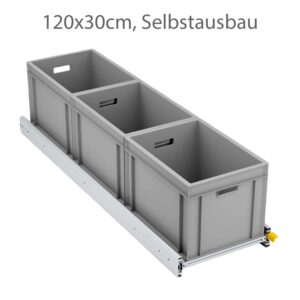 Schwerlastauszug 1200mm Heckgarage Camper