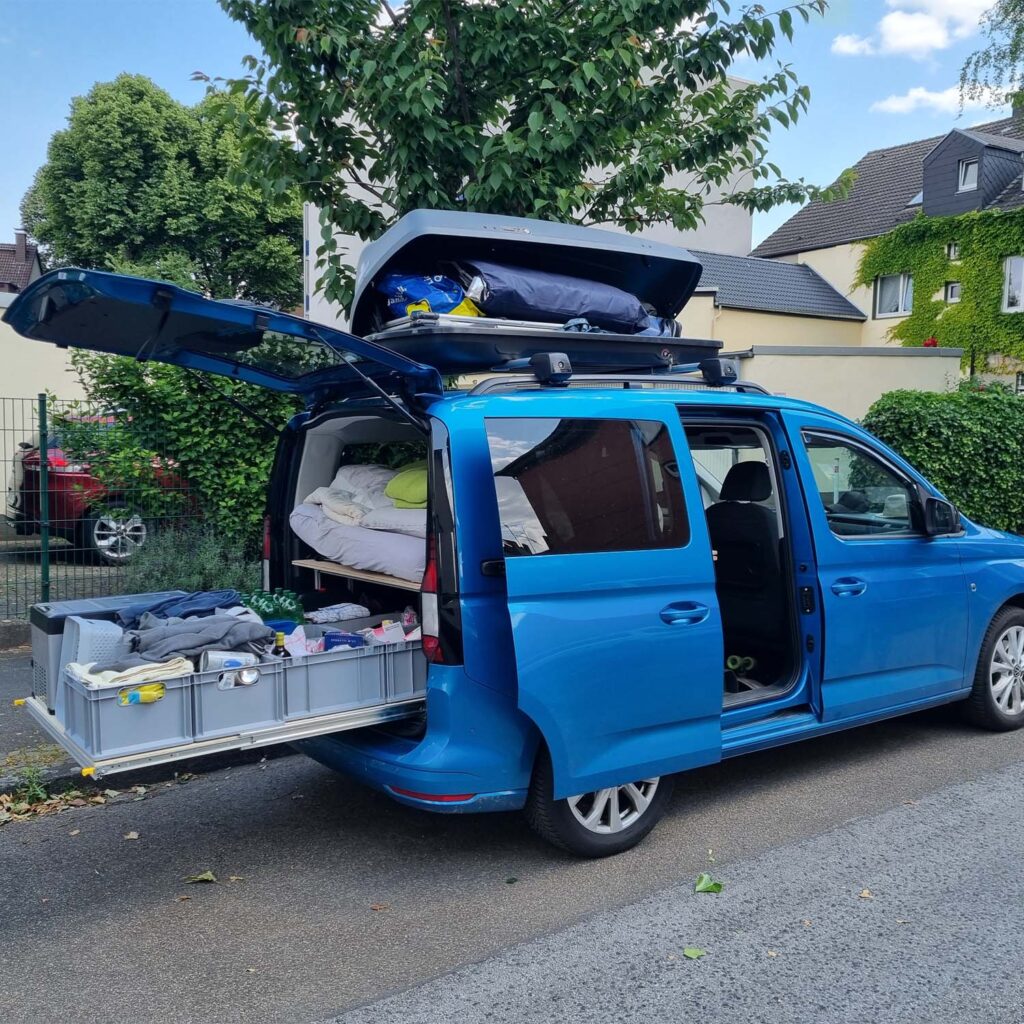 Heckauszug Caddy Maxi